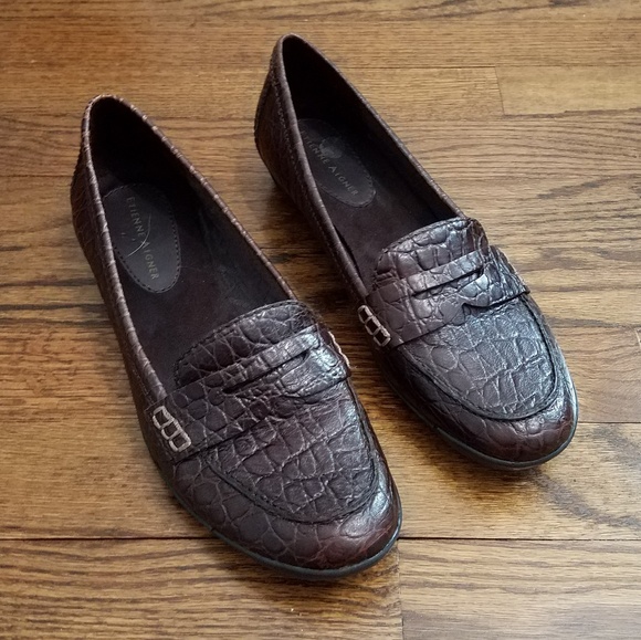 aigner penny loafers